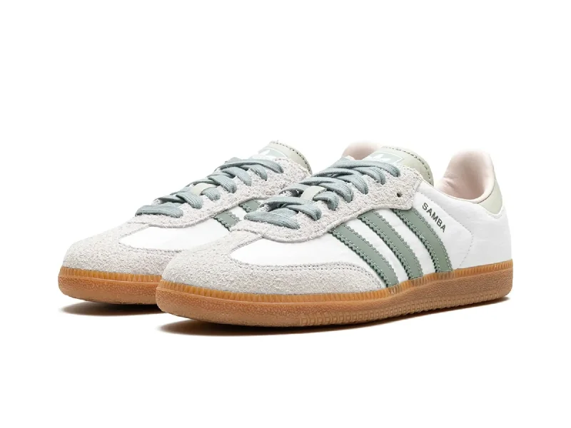 Adidas Samba OG ""Silver Green Putty Mauve""