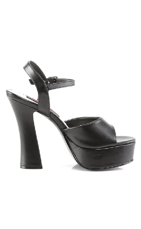 DOLLY-09 Black Mary Jane Heels