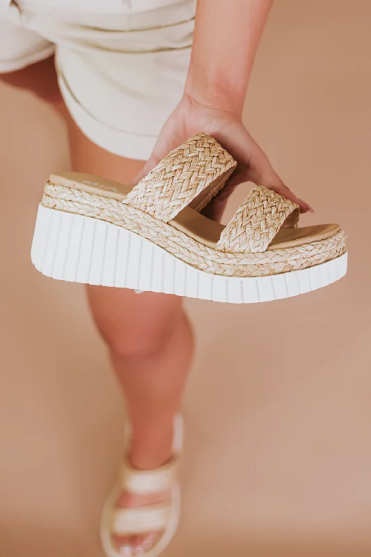 Boho Platform Wedge Sandal