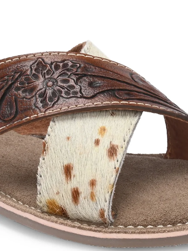 Fashionable Leather Slipper