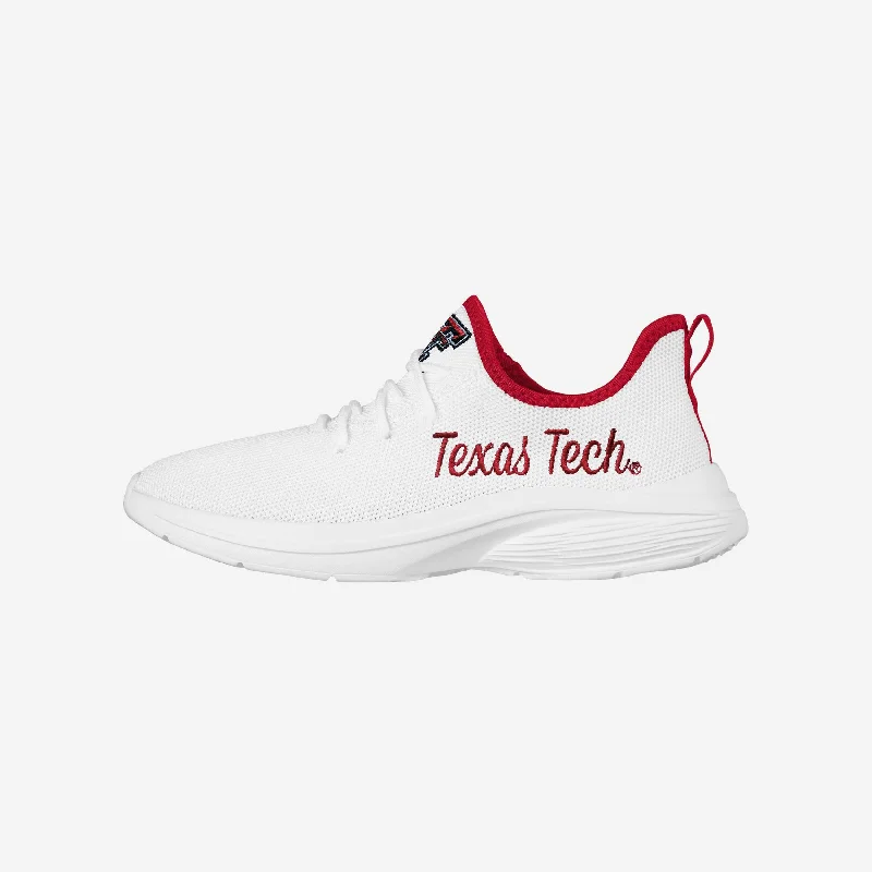 Texas Tech Red Raiders Womens Midsole White Sneaker