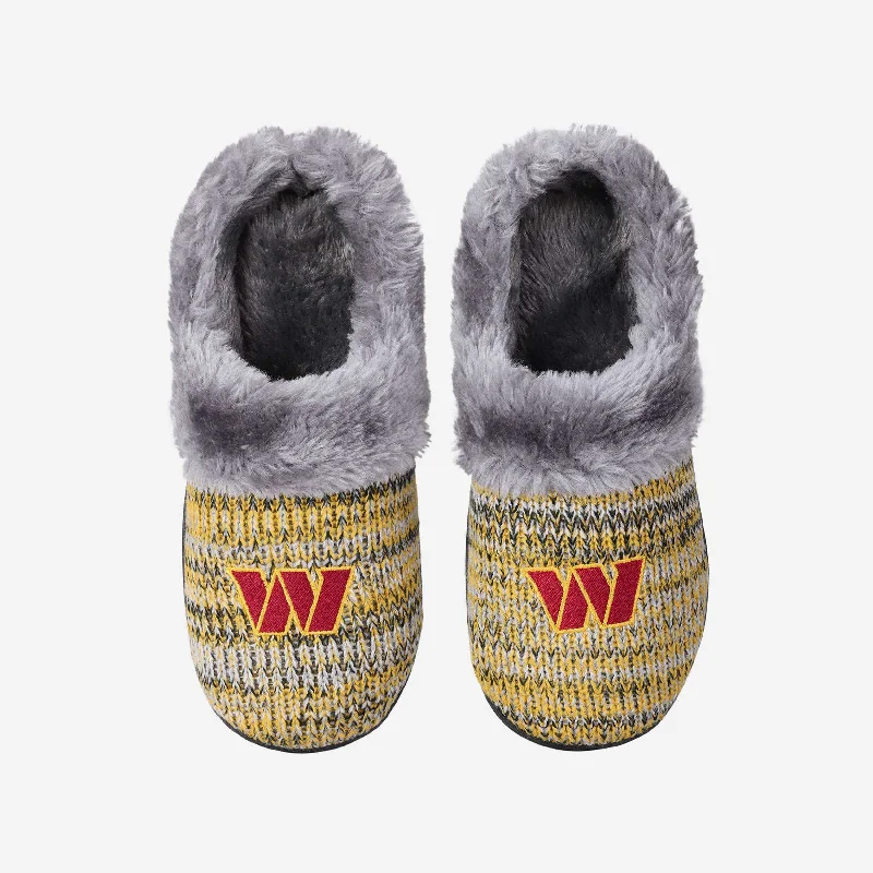 Washington Commanders Womens Peak Slide Slipper